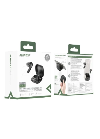 Бездротові навушники TWS W4, IPX4, Acefast (389297946)