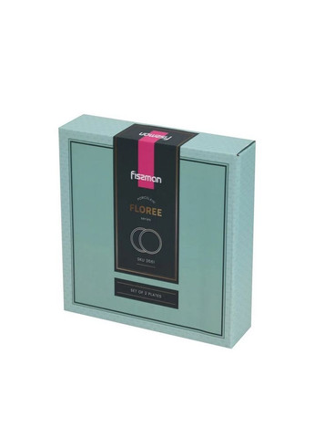 Набір тарілок Floree 2 шт 21 см 3661 Fissman (327880097)