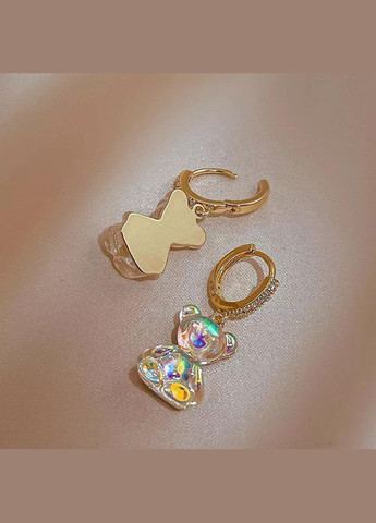 Сережки з мармеладними ведмедиками, сережки з камінчиками, сережки, сережки мармеладні ведмедики Fashion Jewelry (365267882)