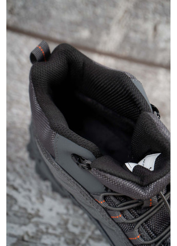 Черевики чоловічі сірі зимові на флісі 346917 Where Uwear (371882277)