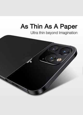Ультратонкий чехол для iPhone 12 Pro Max матовый пластиковый X-level (322211508)