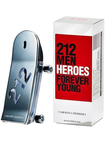 212 Men Heroes Forever Young туалетна вода 100 ml. Carolina Herrera (278234264)