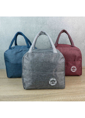 Термосумка для ланчбоксів та їжі сіра (A-025448) LoveYouHome (372467744)