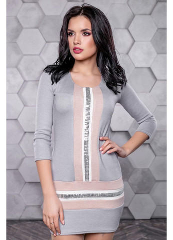 Сіра сукня 1107.3156 Seventeen