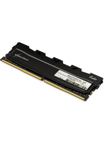 Модуль пам'яті для комп'ютера DDR4 8GB 3200 MHz Kudos Black (EKBLACK4083216A) Exceleram (305319863)