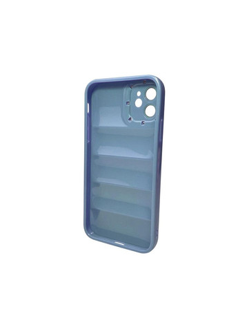 Чохол Down Jacket Frame для iPhone 12 Light Blue No Brand (304731304)
