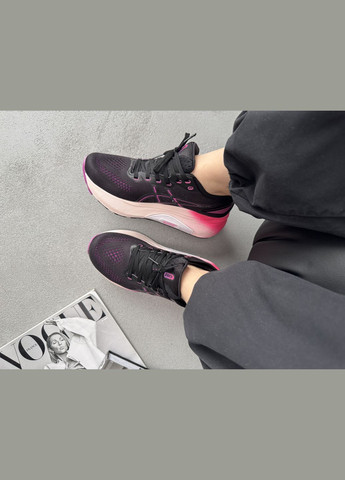 Кросівки жіночі Asics Gel-Kayano 31 black pink | Асікс Гель-Каяно 31 чорні рожеві No Brand чорні демісезони (316663548)