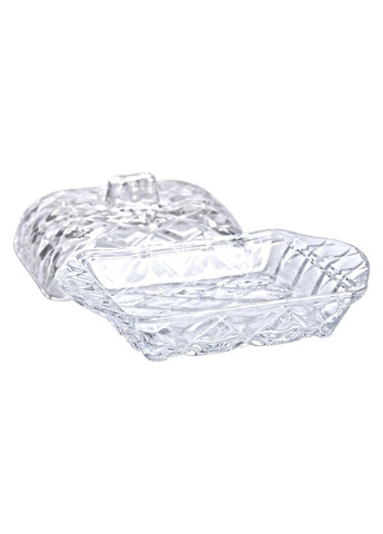 Масленка стеклянная для сливочного масла с крышкой 16.5х10.5х8 см подставка для сливочного масла HP-YH-45 (A-033646) Yiwu (361242372)