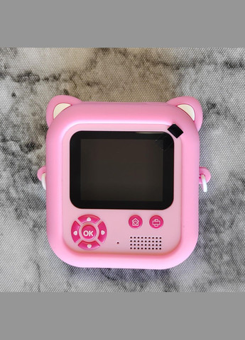 Міні камера для дівчинки миттєвий друк знімків моментального друку з іграми та картою пам'яті з набором паперу 6 шт No Brand M8 (323209945)