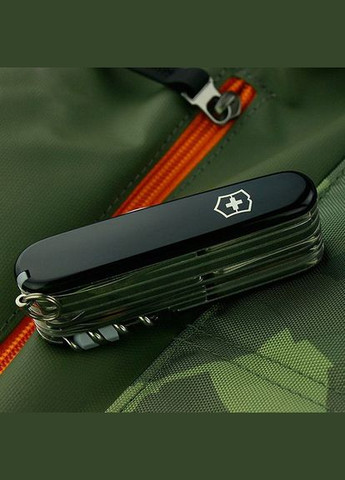 Комплект нож SwissChamp Black 1.6795.3 + Чехол с фонариком Police Victorinox (317305809)