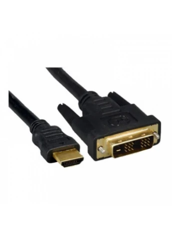 Кабель мультимедийный HDMI to DVI 18+1pin M, 3.0m (m19393) Cablexpert HDMI M to DVI M 3.0m 18+1pin (379696218)