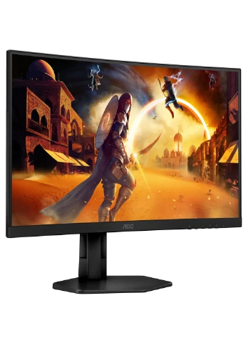 TFT 27" C27G4ZXU, Fast VA, вигнутий, 280Hz, 2xHDMI, DP, USB-hub, HAS, колонки, AOC (379730496)