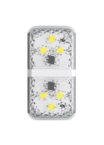 Індукційна LEDпідсвітка дверей авто Door open warning light (2pcs/pack) (CRFZD-01) Baseus (284120169)