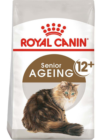 Сухой корм для зрелых домашних кошек Ageing 12+ 2 кг Royal Canin (286472542)