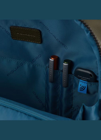 Рюкзак для ноутбука Harper (AP) Green-Brown CA3869AP_VETM Piquadro (372670675)