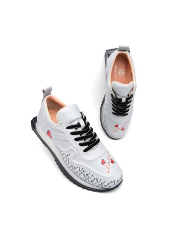 Кожаные серые кроссовки . Bengzo Baldini серые демисезоны (341090061)