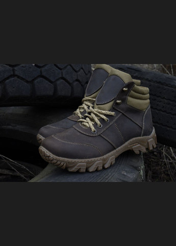 Чоловічі Демісезонні Тактичні Берці. 36-48р Коричневі. Посилений носок та п'ята! MSDM-1032 No Brand (301143208)