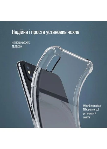 Чохол до Samsung Galaxy A13 TPU AntiShock Clear (CW-CTASSGA135) Colorway (322914501)