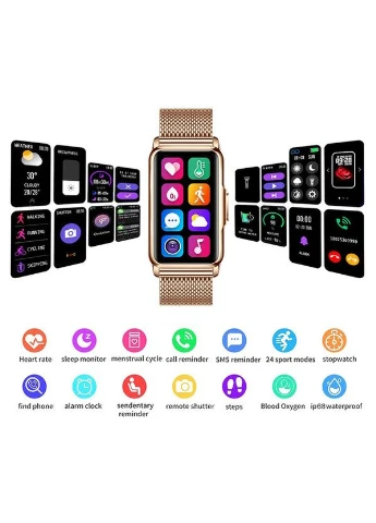 Smart Mioband Nano+ Pink, 2 ремешка UWatch (382646415)