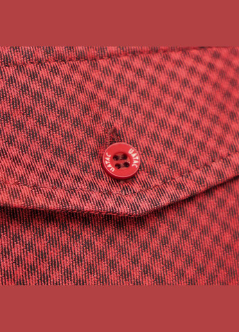Рубашка Plaid в клетку Красная | UATAC (316086327)