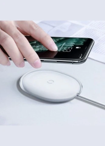 Беспроводное зарядное устройство Qi, быстрая зарядка QC3.0 Baseus Jelly Wireless Charger 15W (WXGD-02) Hoco (337352025)