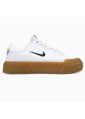 КРОСІВКИ ЖІНОЧІ NIKE COURT LEGACY LIFT WHITE / GYM НАЙК КОУРТ ЛЕГАСІ No Brand білі демісезони (368647105)