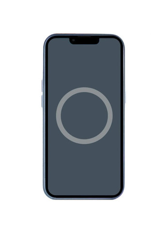 Чохол Silicone case (AAA) full with Magsafe and Animation для Apple iPhone 14 (6.1"), / Storm Blue Epik (372689520)