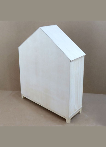 Книжный стеллаж из дерева Кристи бланже (КПС-000601) No Brand (328078855)