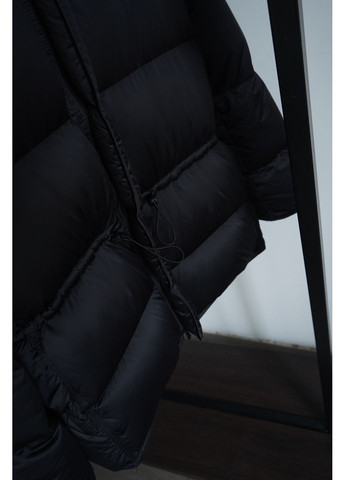 Чорний зимній Пуховик One