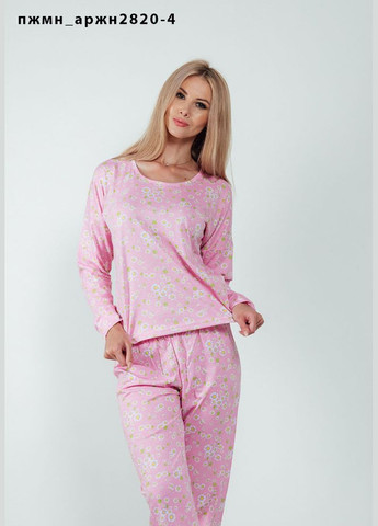 Бесцветная женская пижама тонкий трикотаж Pijamoni