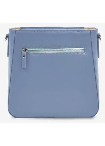 Сумка крос-боді через плече жіноча з натуральної шкіри маленька Синій 37598 The Wings (353689850)