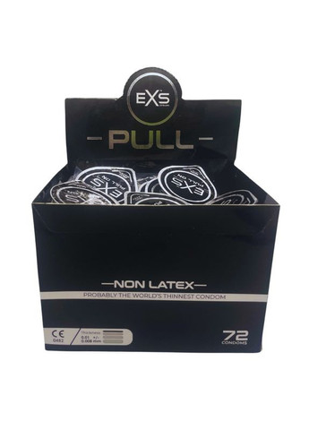 Презервативи з ремінцями для щільного прилягання PULL безлатексні (ціна за 5 шт.) EXS (330767990)
