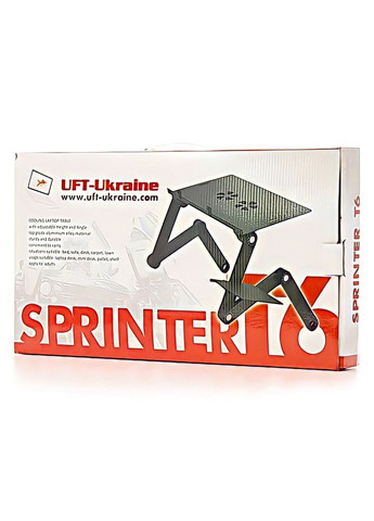 Столик для ноутбука Sprinter з підставкою для мишки UFT t6 silver (292293678)