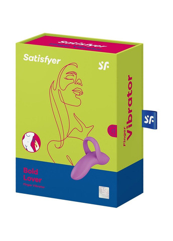 Универсальный вибратор для пальцев Bold Lover Satisfyer (347312795)