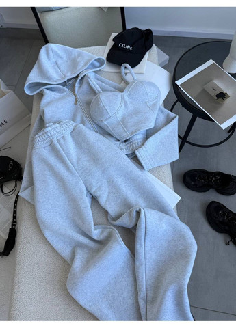 Костюм 3-ка (штаны, кофта, топ) No Brand С 832 716 (369965614)