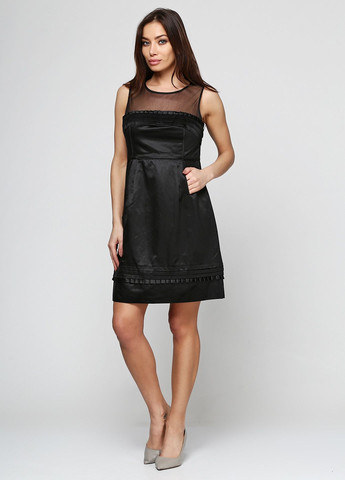 Чорна повсякденний сукня чорний Juicy Couture однотонна