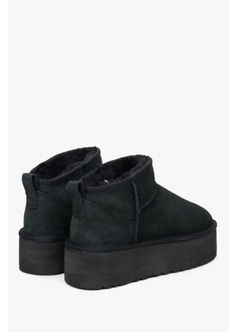 Угги, цвет черный Estro (355806411)