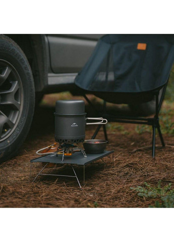 Набір посуду для кемпінгу Naturehike CNK2300CJ0002 алюміній (казанок + сковорода) 1,2 л No Brand (332636830)