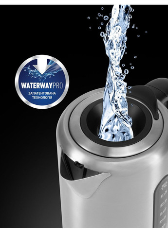 Электрочайник PWK 17101CA Water Way Pro Стальной Polaris (368590381)