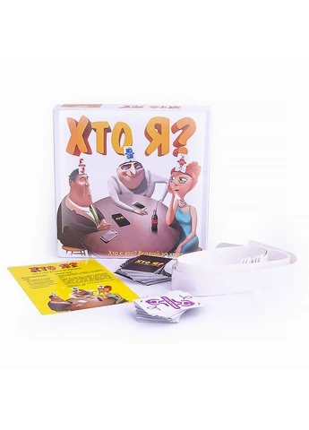 Настільна гра Хто я? укр. мовою 910411 Arial (390474868)