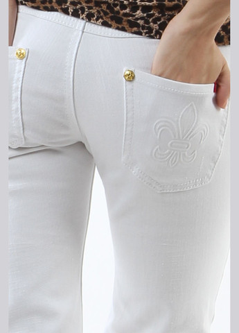 Белые демисезонные джинсы FV-10524 Белый Forza Viva - (256870102)