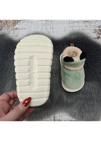 Тапочки чуні дитячі вельветові на об'ємній пінковій підошві Lion (370303131)