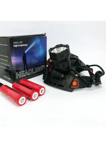 Оригінал! Ліхтар налобний X-Balong XQ-218-HP50 акумуляторний LED zoom з функцією Power Bank 3 режими роботи Bailong (398845577)