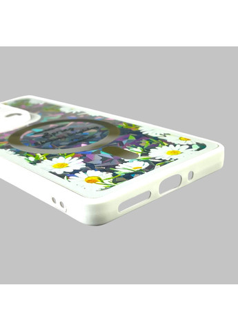 Чехол для Redmi Note 13 Pro 4G с 3д эффектом с магнитом магсейф на сяоми редми нот 13 про 4г белый Xiaomi (366022823)