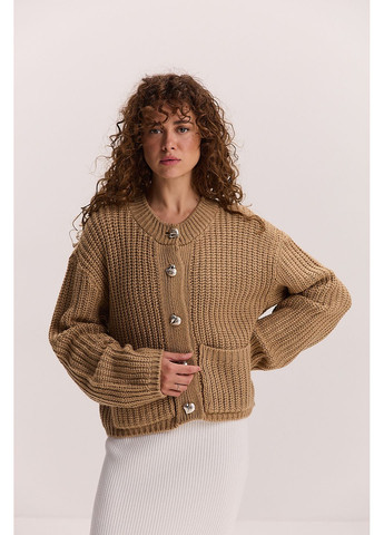 Темно-бежевый кардиган Arjen