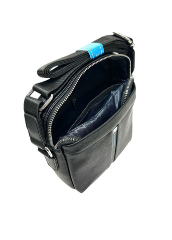 Чоловіча сумка з еко-шкіри Hyss Bolo 1231-1 чорна 22 х 17,5 х 5 No Brand (371681889)