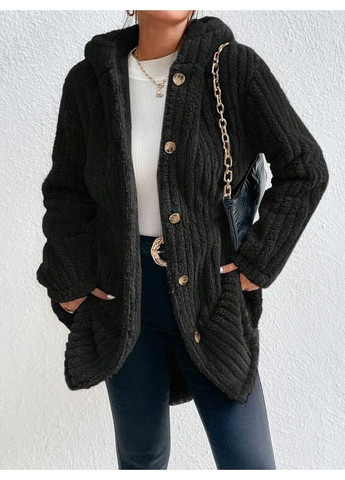 Чорна демісезонна куртка SHEIN