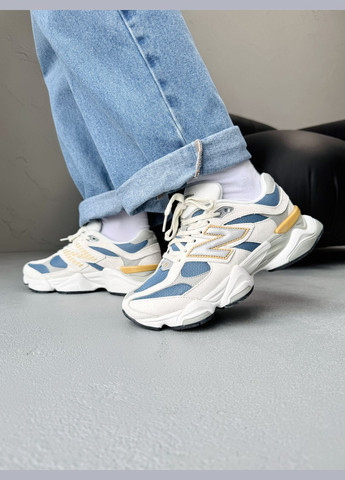 Кросівки жіночі і чоловічі New Balance 9060 Beige Blue | Нью Беланс 9060 бежеві No Brand бежеві демісезони (341089774)