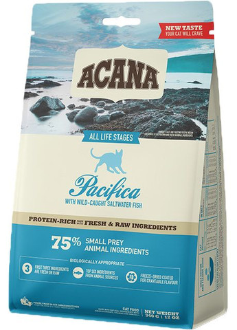 Сухой корм для кошек всех пород Pacifica Cat 340 г (a64134) Acana (280951644)