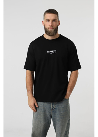 Футболка Досліджуй Вовк чорна BEZLAD (367185147)